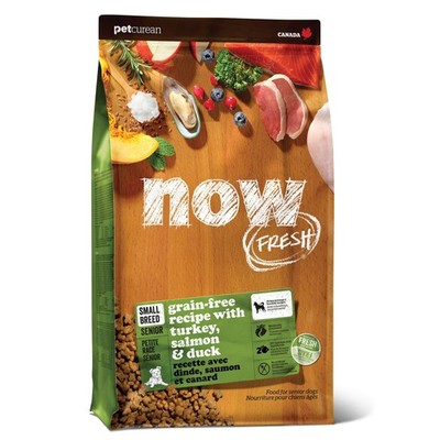 Now Fresh Small Breed Senior Dry Dog Food Turkey Salmon & Duck 6 lb