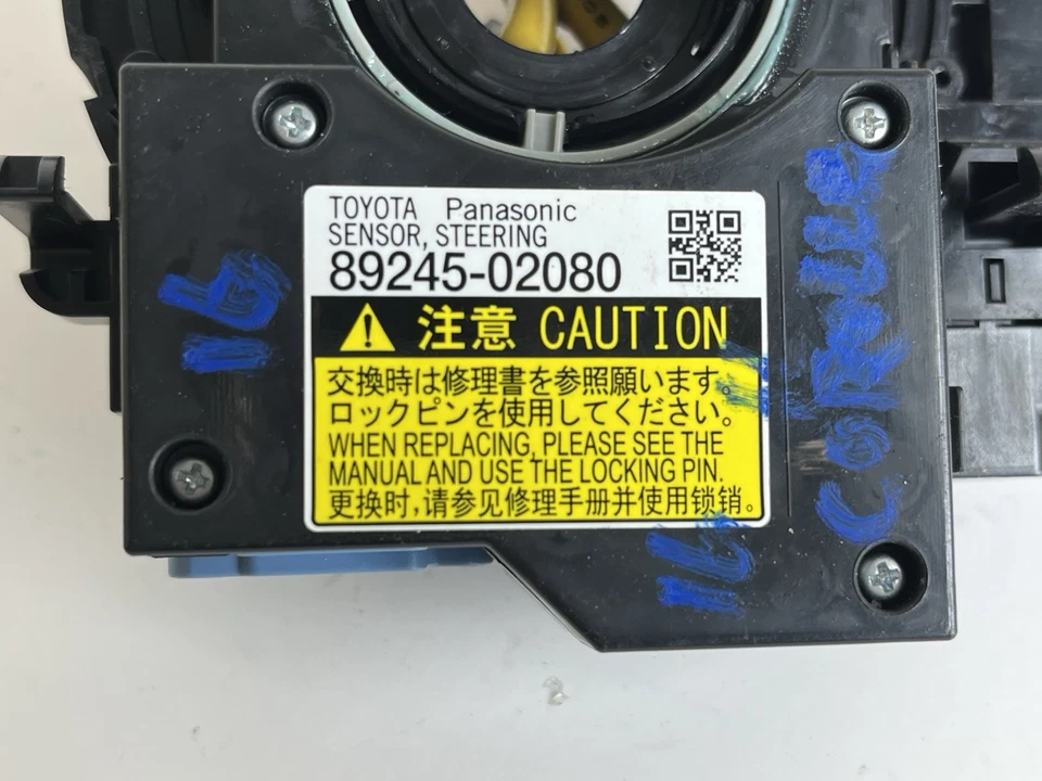 Toyota Corolla 2016 sensor de ángulo de dirección OEM 89245-02080 Foto 2 de 4
