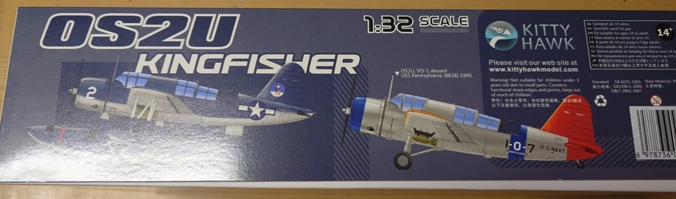 OS2U  KingFisher in 1/32 von Kitty Hawk - Bild 2 von 3