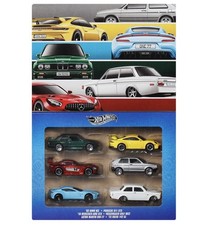 Hot Wheels Silver Series 2026 European 6 Pack Set Bmw M3 Golf Porsche 911 Gt3