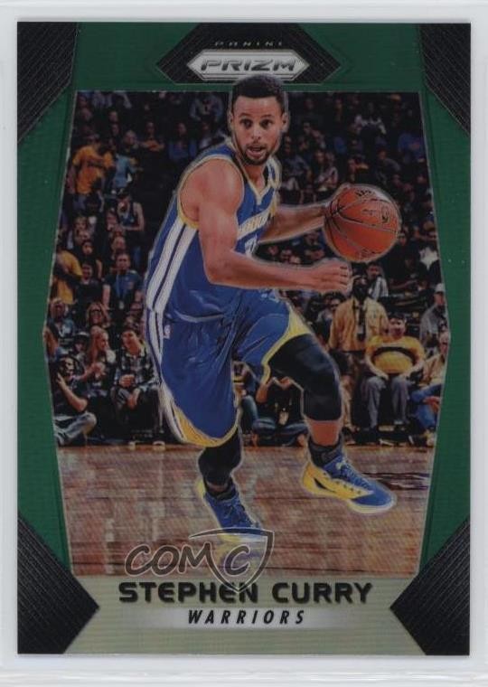 2017-18 Panini Prizm Green Prizm Stephen Curry #41 0wg1
