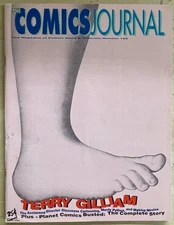 THE COMICS JOURNAL #181 Fantagraphic Books (1995) Terry Gilliam, Milo Manara