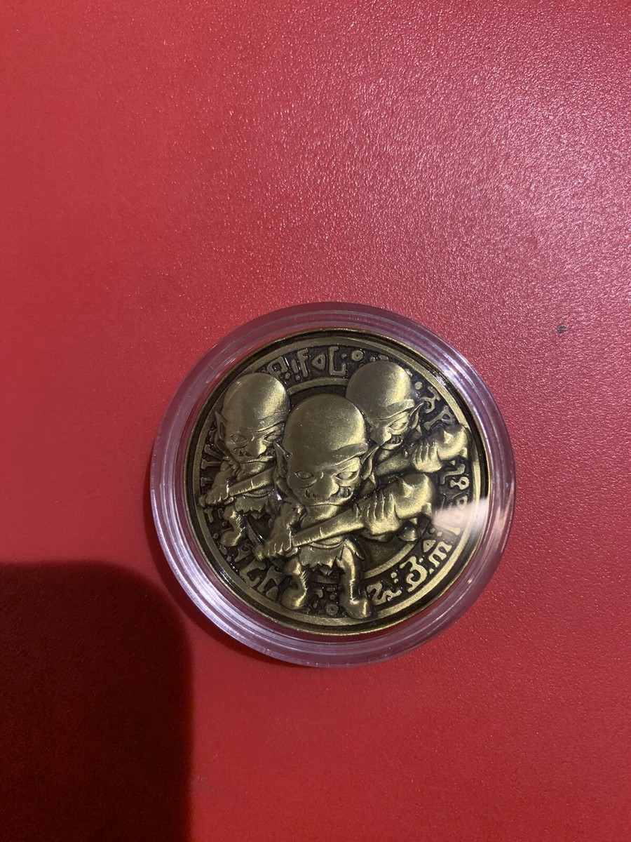 YuGiOh Official YCS Pre-Reg Coin gold | goblin attack force