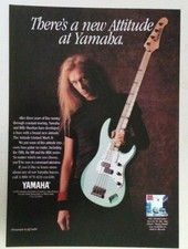 MR. BIG Billy Sheehan YAMAHA BASSO CHITARRE ~ rivista vintage STAMPA ANNUNCIO 1993