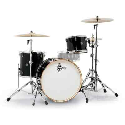 Gretsch Catalina Club 3pc Drum Set w/24''BD Piano Black