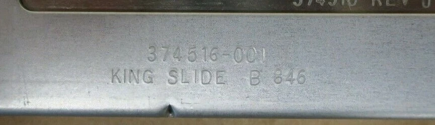 HP Rack Mount Sliding Rail Kit For DL580/570 G3 G4 G5 G7 DL585 G2 G7 374516-001 - Image 3 of 4