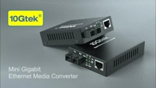 10Gtek Gigabit Ethernet Media Converter (8334) 10/100/1000M