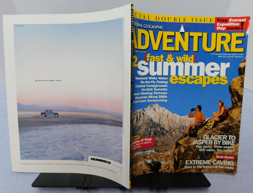 National Geographic ~ ADVENTURE magazine - JUNE / JULY 2002 issue - Picture 4 of 5