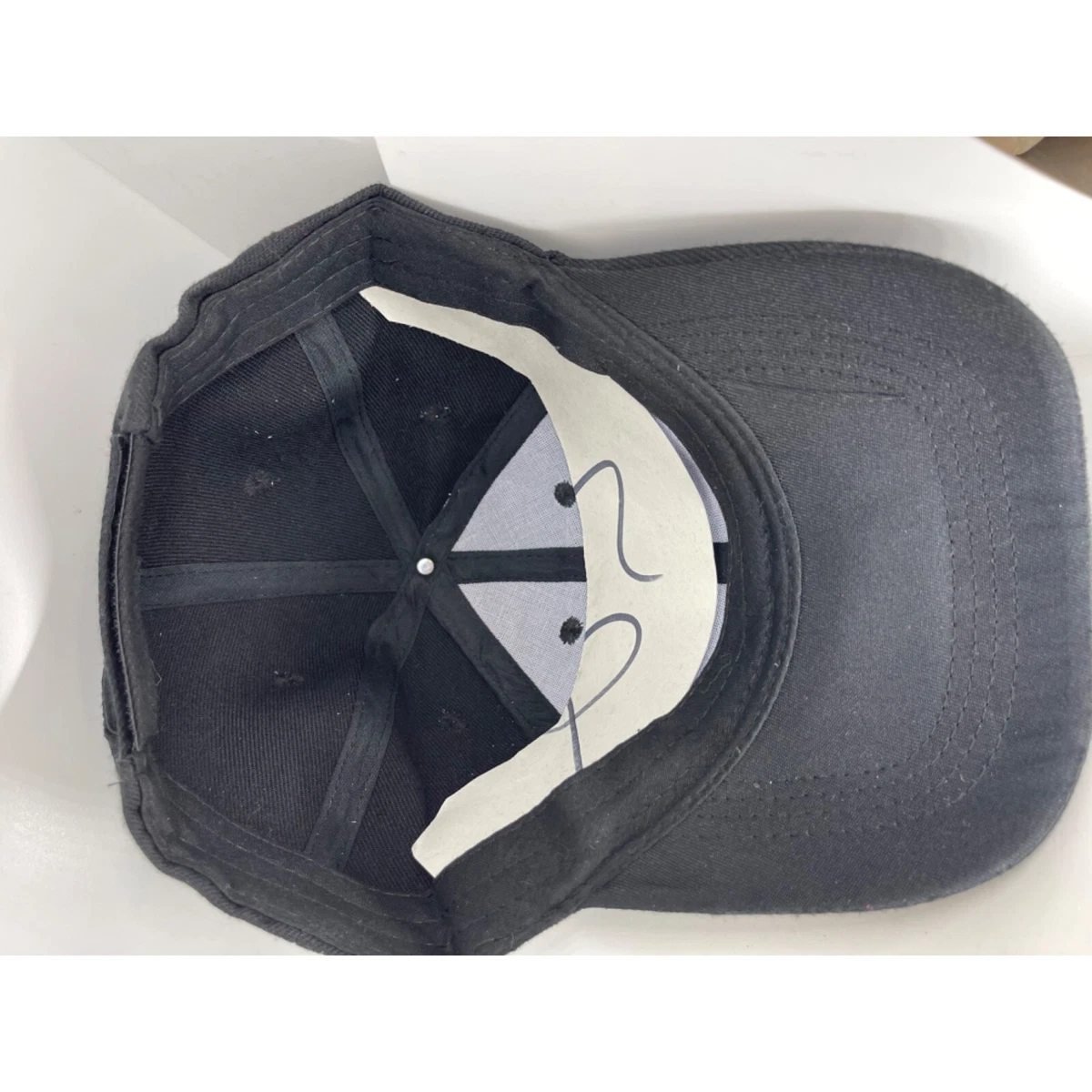 Generic Solid Black hat Classic Plain Baseball Cap Hat hook loop Adjustable