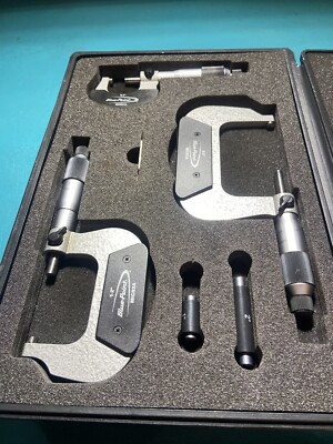 Blue Point 3 Piece Outside Micrometer Set - MICB1A - MICB2A Blue Point 3 Piece Outside Micrometer Set - MICB1A - MICB2A