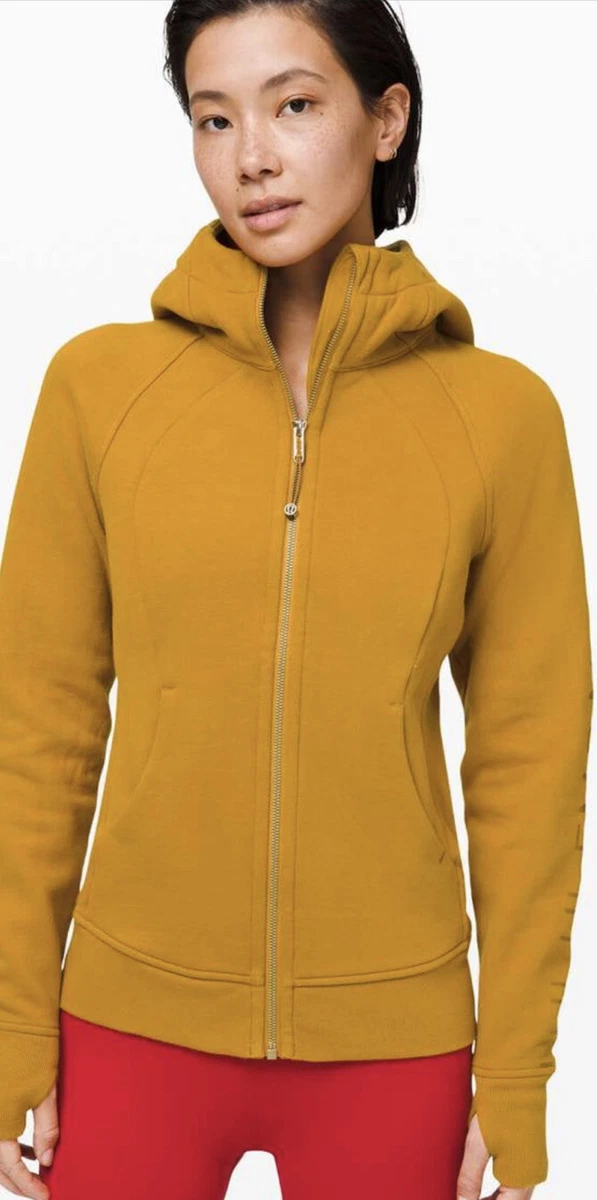 Lululemon Scuba Hoodie Lunar New Year Fools Gold Light Cotton Fleece Size 4