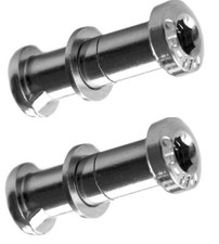 2x SEAT POST BINDER BOLT  8MM BIKE SADDLE CLAMP STEEL 16MM 19MM 22MM 25MM 27MM