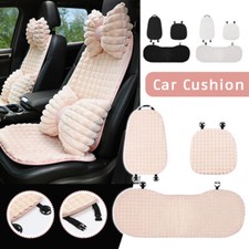 Fake Rabbit Fur Car Rear Back Front Backrest Auto Seat Cover Protector Cushion