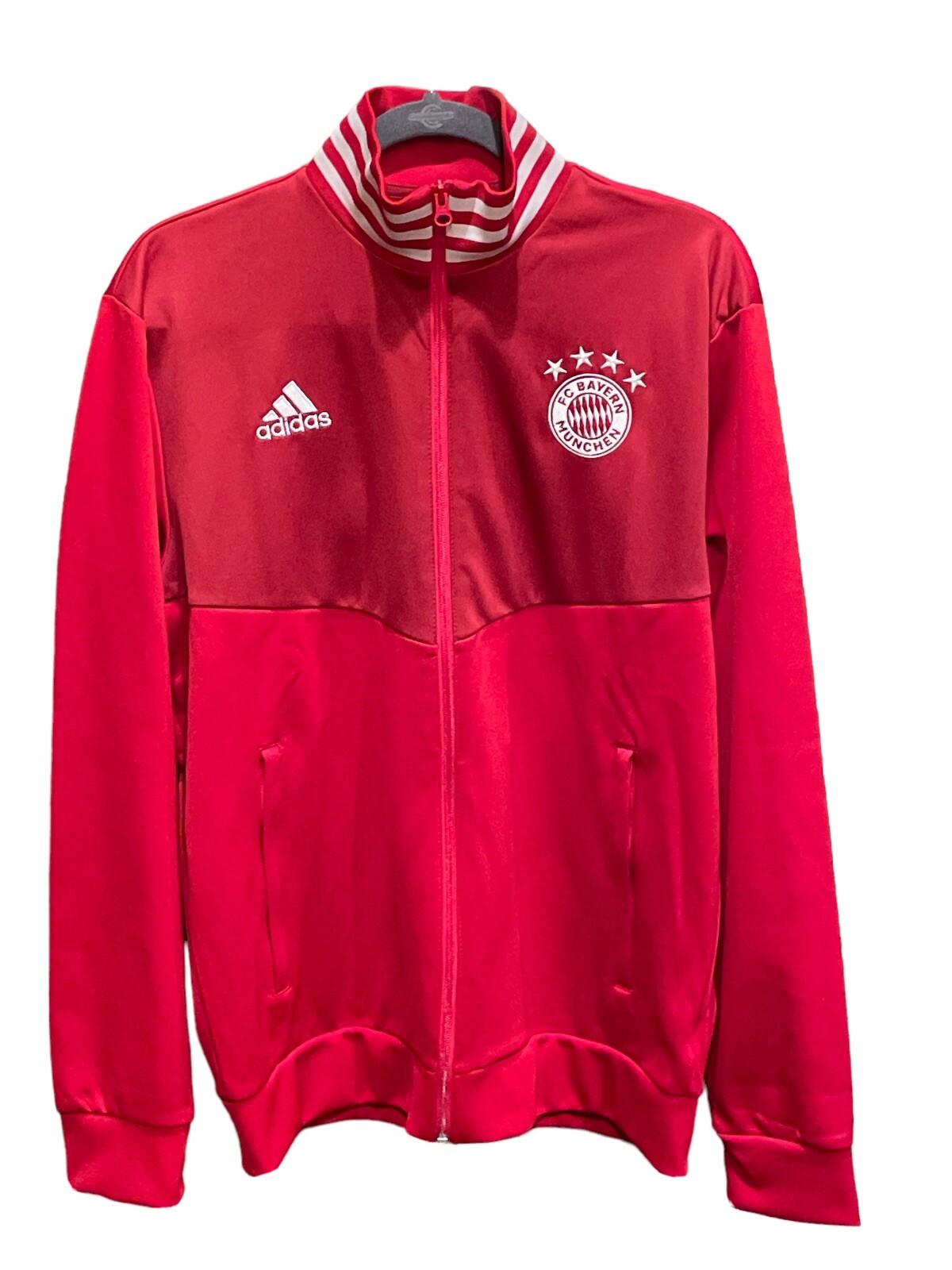 Ondergedompeld verdund Verlichten Adidas FC Bayern Munchen Track Jacket Mens Large | eBay