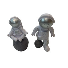 Outer Space Astronaut Figurine Action Figure Toys Statue NASA Lot Cake Toppers