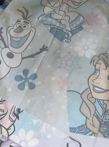 Disney Frozen Elsa Anna And Olaf Curtains, Ready Made, Childrens. 65” X 54”drop - Foto 11 di 11