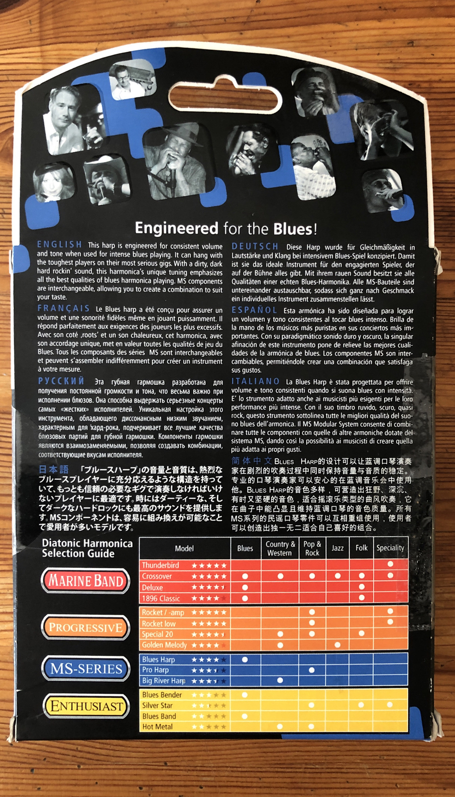 Harmonica Hohner Blues Harp Sol fini les notes bloquées au bending - 2