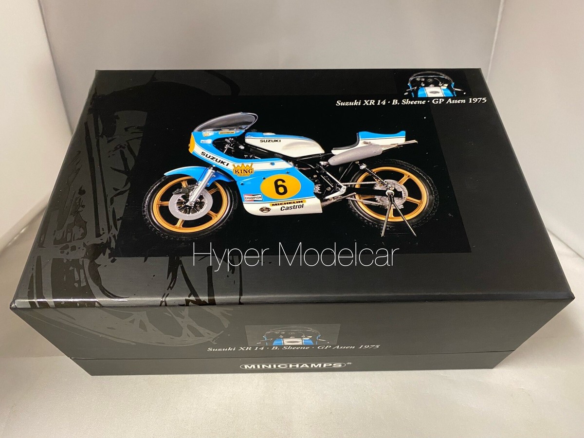 MINICHAMPS　Suzuki XR14 •B.Sheene•GP 1975 Minichamps 1/12 Suzuki XR14 #6 Winner Assen Gp 1975 B. Sheen