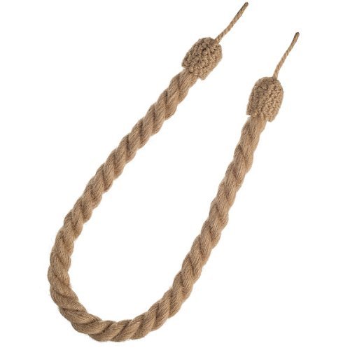 Swish Java Jute Rope Curtain Tie Back  75cm - Per Single rope Strong tough cord