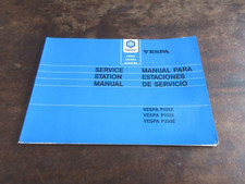 Vespa P125X P150X P200E Manuale Officina Assistenza