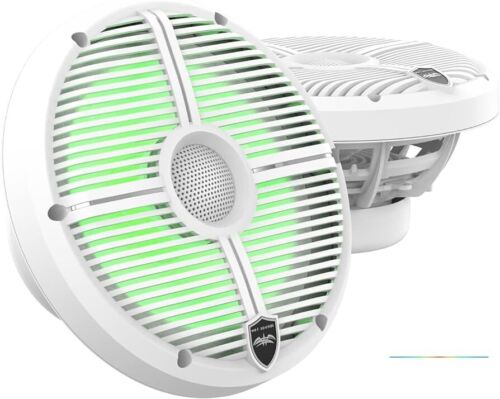 Wet Sounds Recon 8 XW-W RGB 8" Marine Audio Speakers
