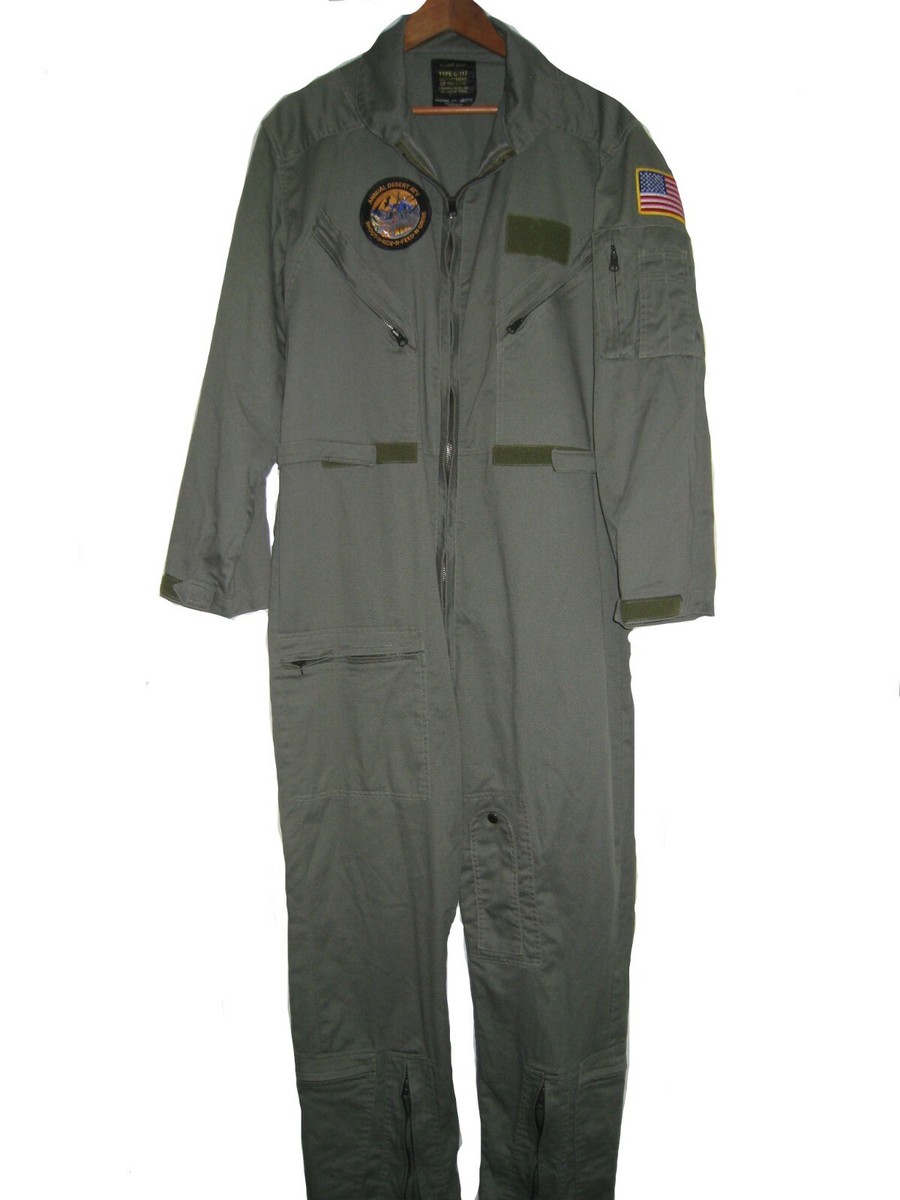 米軍 つなぎ フライトスーツ FLIGHT SUIT TYPE C-117 DEPARTMENT OF DEFENSE フライトスーツ