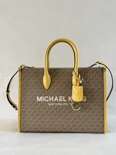 Michael Kors Mirella Medium EW Tote (Daffodil)