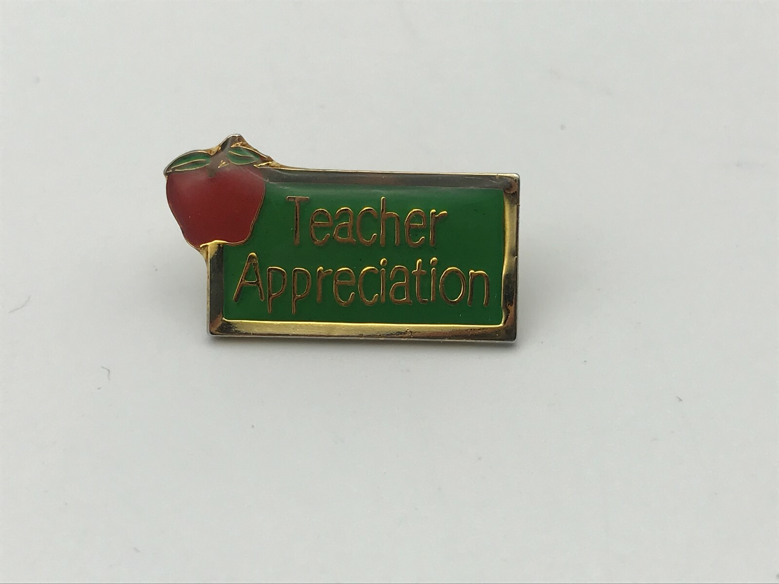 TEACHER APPRECIATION Lapel Pin Apple Colorful Teachers Gift Small  Homeschool