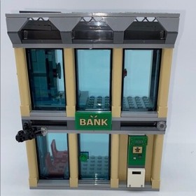 Lego City: Bulldozer Break-In 60140- Bank Building Set 2 Manuals Not Complete