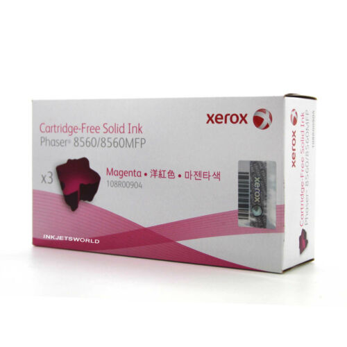Original Xerox Phaser 8560 Magenta Tintenpatronen 3er Pack 8560DB 8560DN 8560DN TCO - Bild 2 von 3
