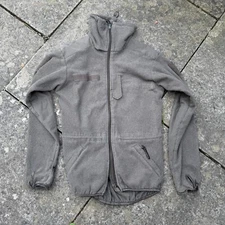 Combat Fleece Bomber Jacket Austrian Army Surplus Issue Olive Green Cold Weather