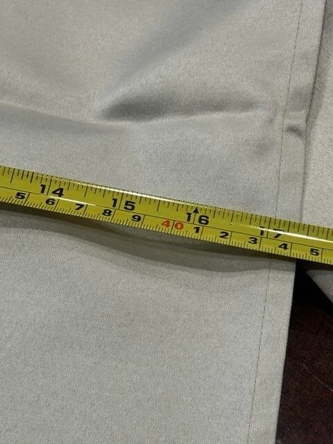 Juego de 6 manteles individuales y servilletas beige brillo satinado Foto 4 de 4