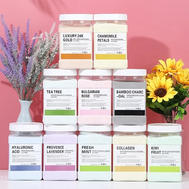 NEW Hydro Jelly Face Mask SPA Peel Off Powder Large + 2 FREE SILK SHEET MASKS!! - Image 2 of 4