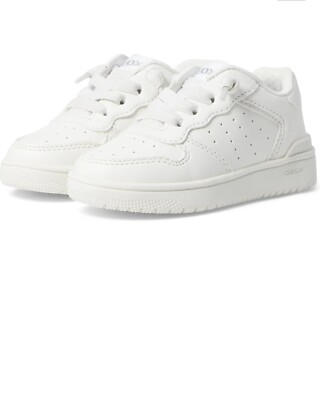 GEOX White Kids Sneaker  Size 1 Big Kids