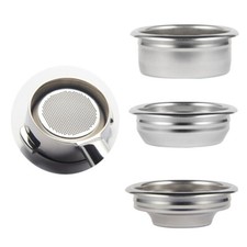 Cápsulas de filtro de cesta reutilizables de café de acero inoxidable para piezas de cafetera espresso de 58 mm