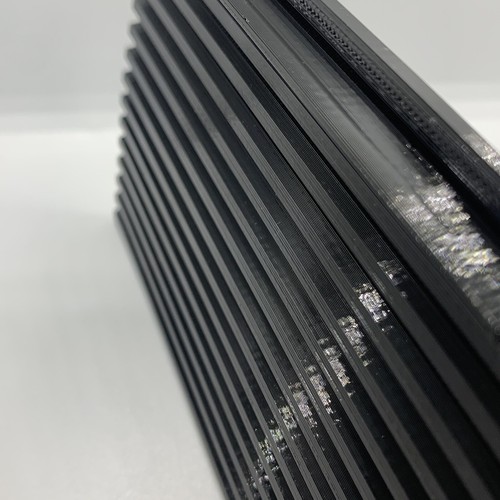 BMW E46 Sliding Rear Ashtray Cover Door Replacement (Black) Carbon Fiber Infused - Picture 9 of 11