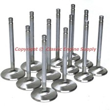New Stainless Steel Valve Set 1.94 Intake 1.5 Exhaust Chevy 262 4.3l 250 292