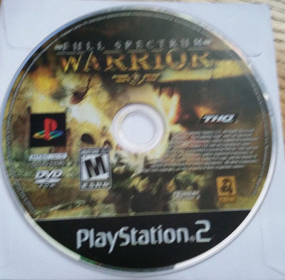 Full Spectrum Warrior (Sony PlayStation 2, 2005) Disc Only PS2 THQ