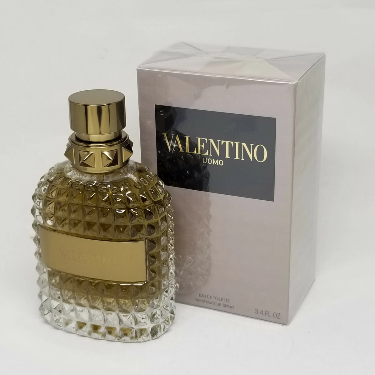 | packaging) Uomo 3.4 for (New Spray Valentino by eBay oz EDT Men Valentino 100ml