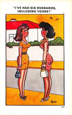 SAPHIR COMIC POSTKARTE NR 130 KLATSCH GEBRAUCHT UNGELAUFEN GUT PLUS
