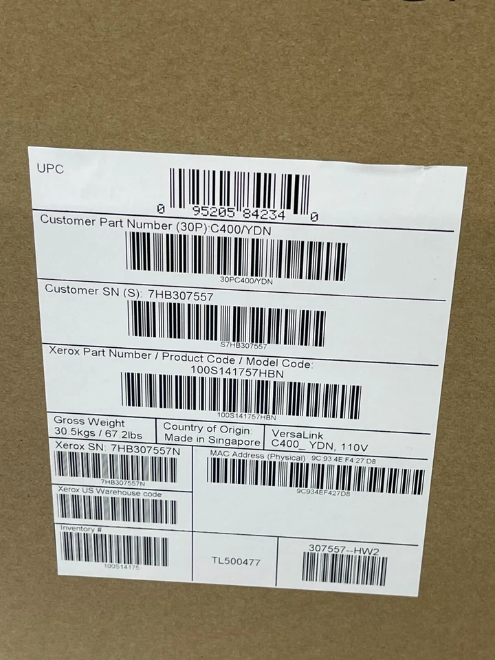 Xerox VersaLink C400_YDN Color Laser Printer TAA Compliant .New Sealed Box. - Image 2 of 4