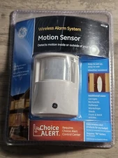 GE Choice Alert Wireless Alarm System Motion Sensor #45132 New & Sealed