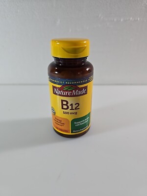 Nature Made Vitamin B-12 500 mcg 100 Tabs