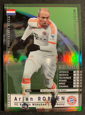 2012-13 Panini WCCF World Superstars Arjen Robben Bayern Munich