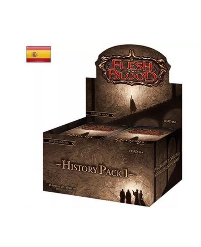 Flesh and Blood TCG History Pack 1 Booster Box - 36 Packs Spanish | eBay Flesh and Blood TCG History Pack 1 Booster Box - 36 Packs Spanish | eBay