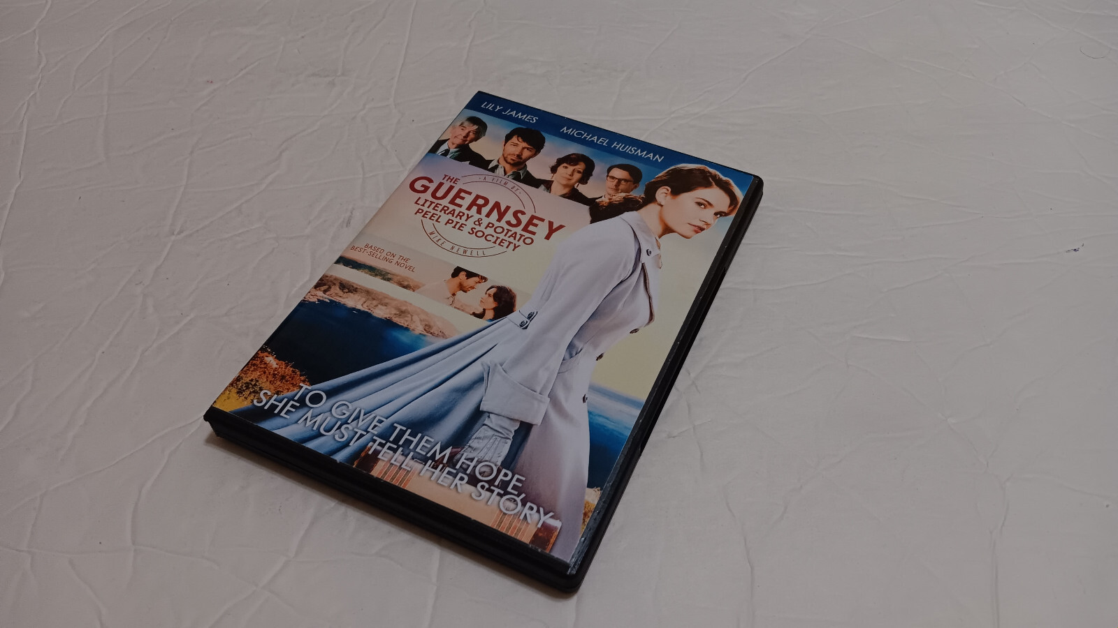 The Guernsey Literary & Potato Peel Pie Society (DVD, 2018) Movie RARE NEW