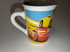 Disney Pixar Cars Race Ready 2017 Cup Mug Cup 8oz. Lightning McQueen Coffee