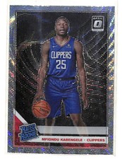 2019-20 Donruss Optic Fanatics #159 Mfiondu Kabengele Rookie silver wave card