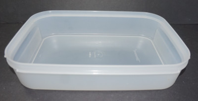 Tupperware Modular Mates 1608 Container Only Sheer 8.5c NOS No Seal 7x11