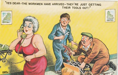 Künstler -AK Frau am Telefon  - Verlag: Bamforth & Co. Xorkshire Nr. 2001